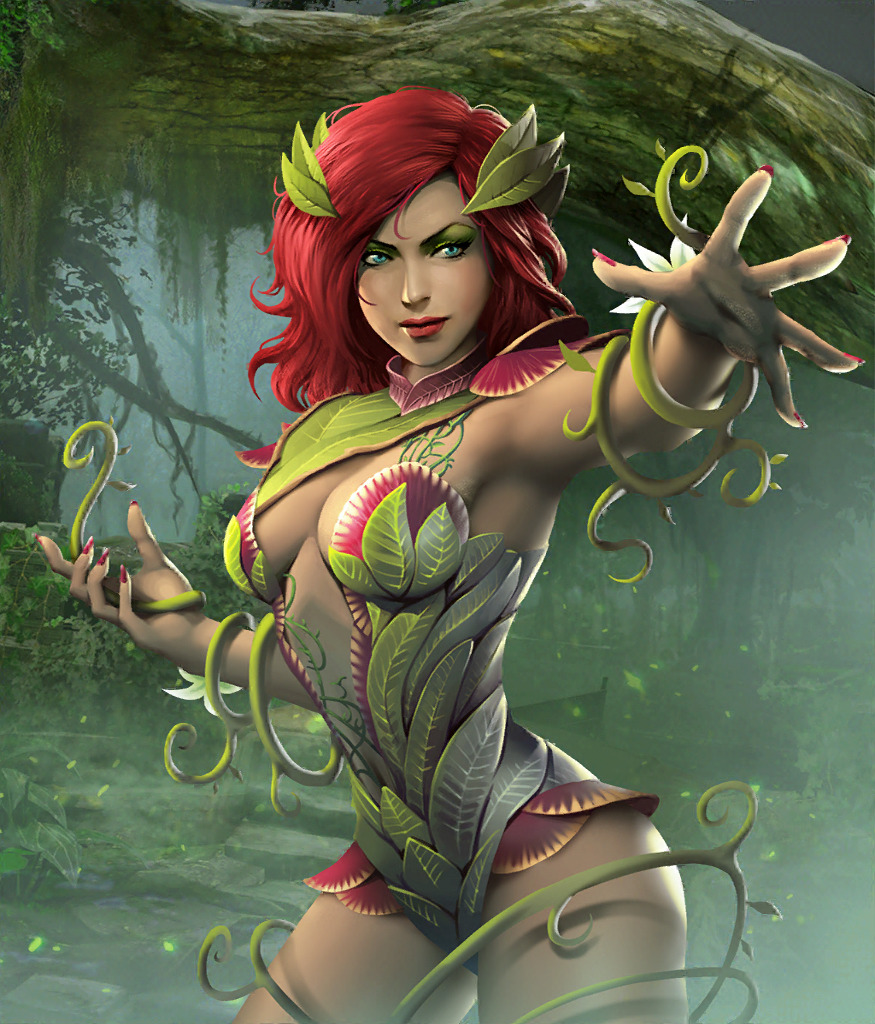 vaeternus-arquivos:Hera Venenosa - Injustice 2 Mobile