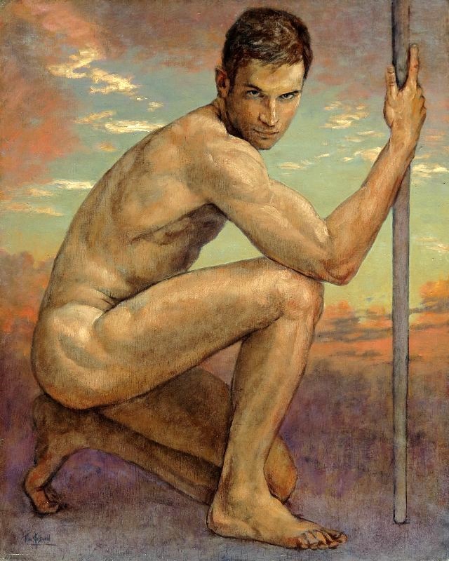 uranist-art: Ron Griswold – Artiste américain (U.S.) 2|2  Winter, the Hunter /
