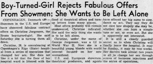 yesterdaysprint: The San Bernardino County Sun, California, December 7, 1952