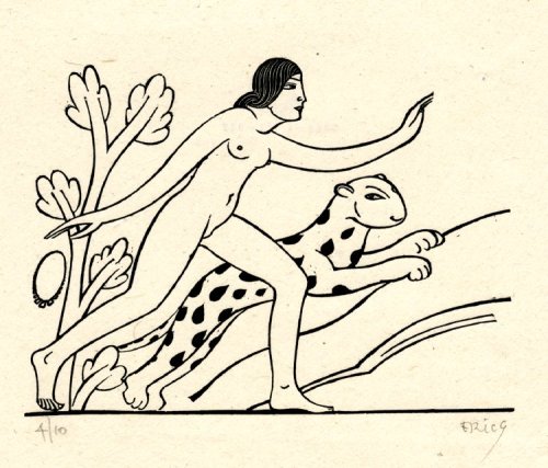 vertigo1871:Eric Gill, No wild beast shall dismay me, 1927From The Song of the Soul by St.John-of-th