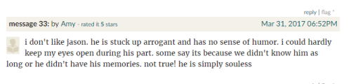 So It Is A Common Misconception On The Interweb That Jason Doesn’t Have A Sense Of Humor.  