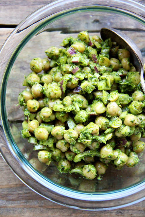 foodffs:Chickpeas with Cilantro-Lime DressingReally nice recipes. Every hour.Show me what you cooked