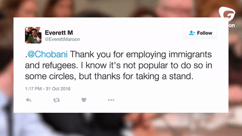 gogomrbrown:    The founder of Chobani yogurt has helped employ more than 300 resettled