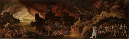 Jacob Isaacsz van Swanenburg (1571-1638), ‘The Last Judgment and the Seven Deadly Sins’,
