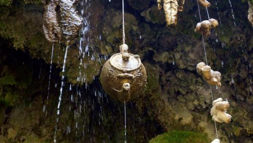 Mother Shipton&rsquo;s Cave, Knaresborough, North Yorkshire, England. The oldest entry charging 