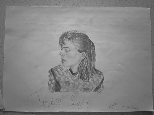 Some Drawings I Did Of @taylorswift @taylornation End Of Last Year.