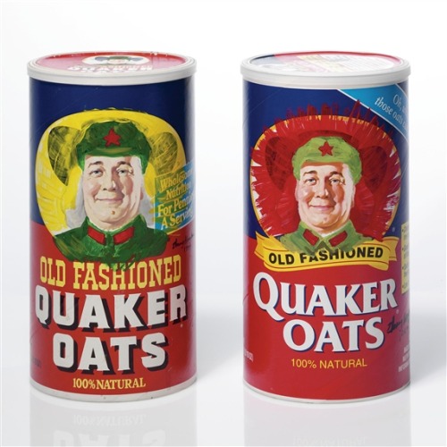 Quaker Oats Mao. Zhang Hongtu (张宏图). 1987.Zhang Hongtu (张宏图) is a Chinese artist who graduated from 