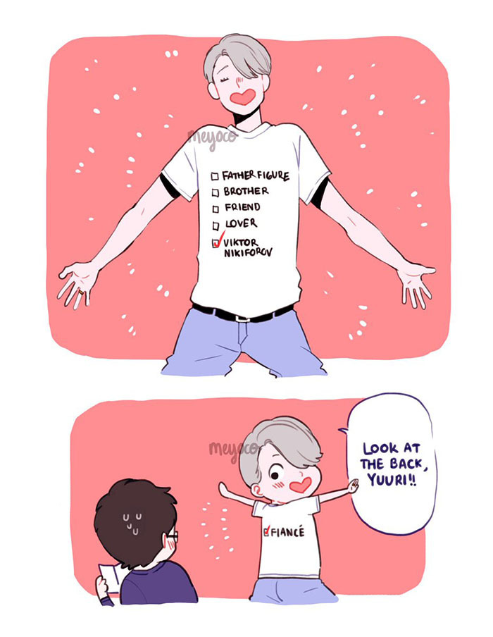 cousaten:Viktor’s got himself a new t-shirt &lt;3