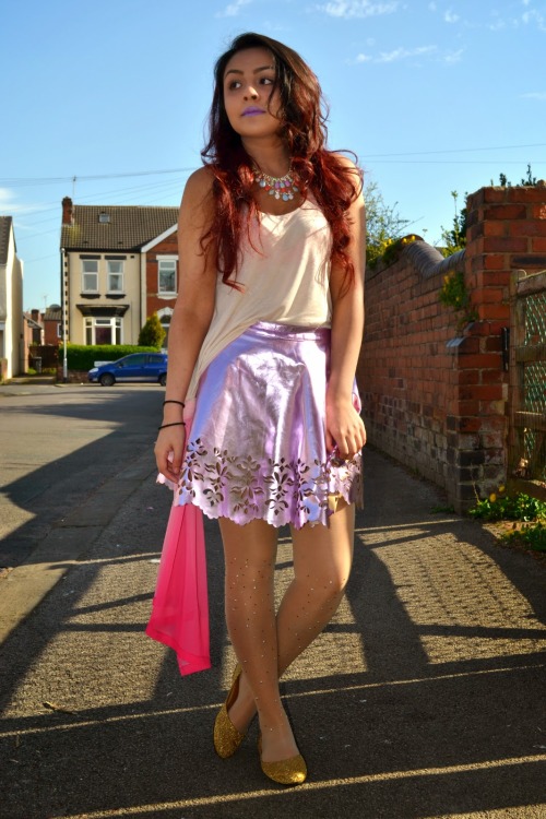 fashionmylegs: Fashionmylegs Style Picks Waistcoat - ASOS Top - H&M Skirt - Missguided Shoes - 