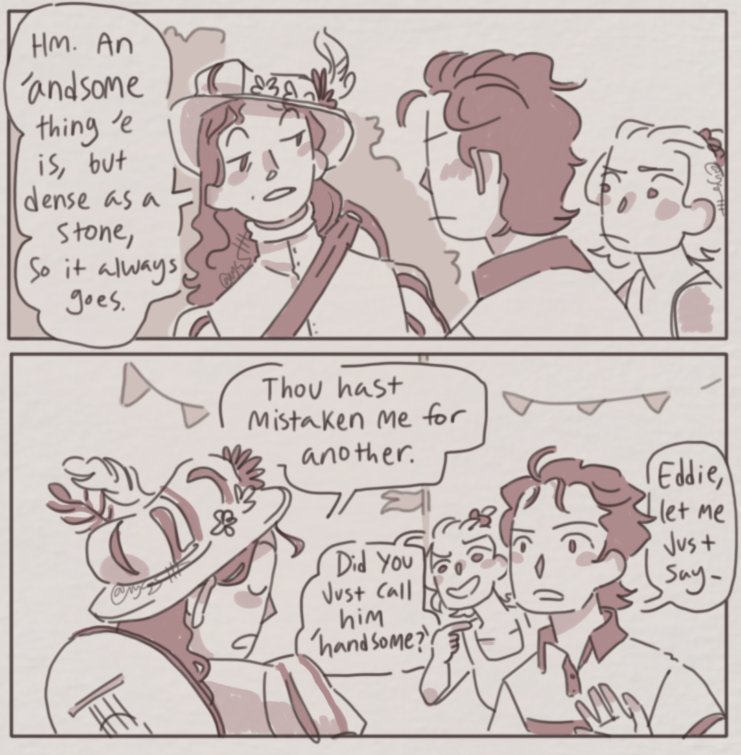 lysarttt:The Renn fair adventures continue 