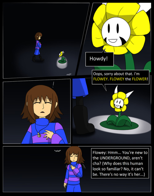 metakazkz: New pages for today and enter abysstale Flowey.PreviousNext Abysstale Frisk and Flowey (m