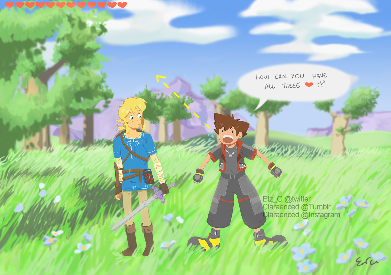 claraenced:  sora isn’t the only one with more than one heart &lt;3