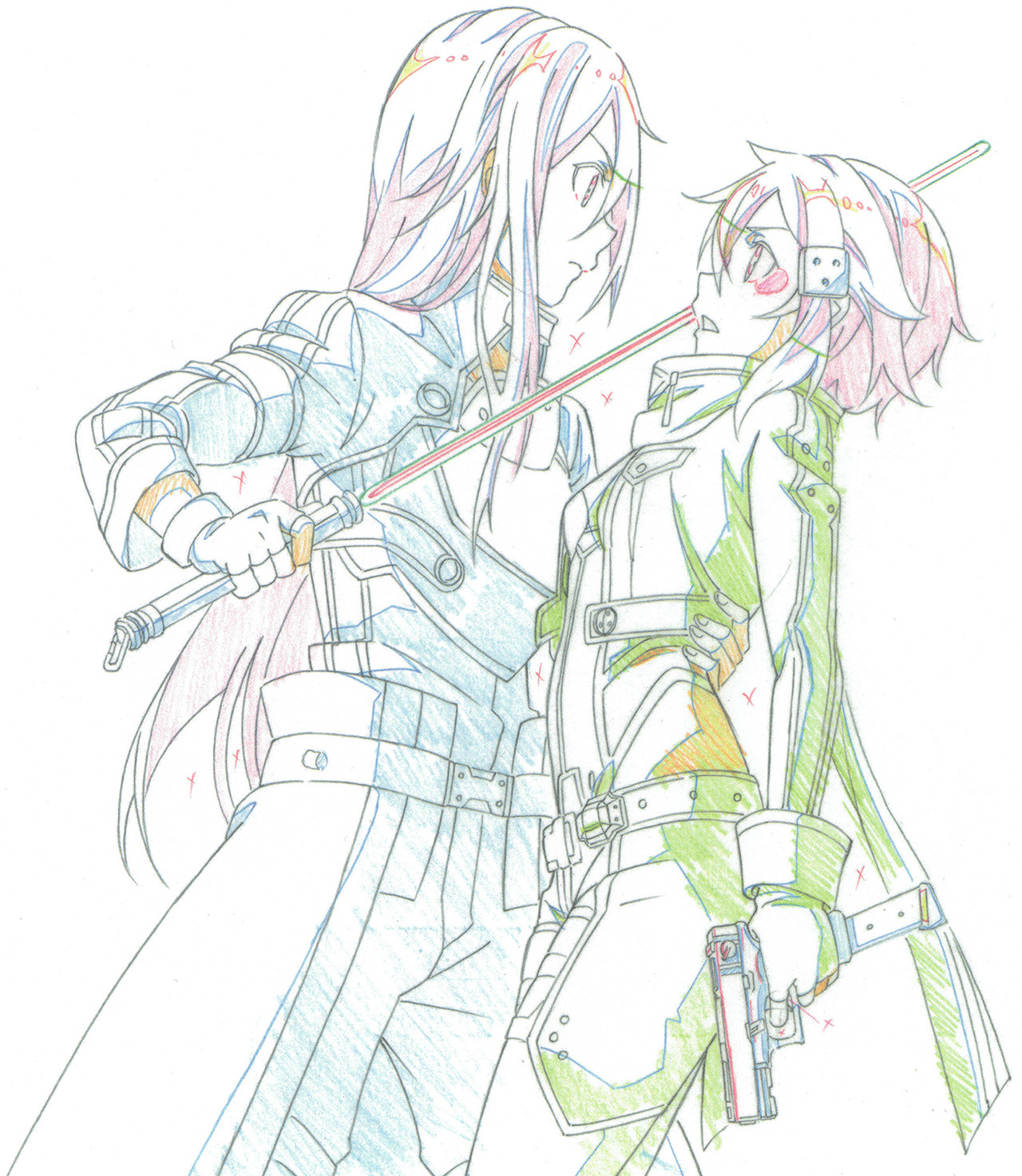 animexfavorites:  animeslovenija:  From the Aniplex+ exclusive genga booklet included