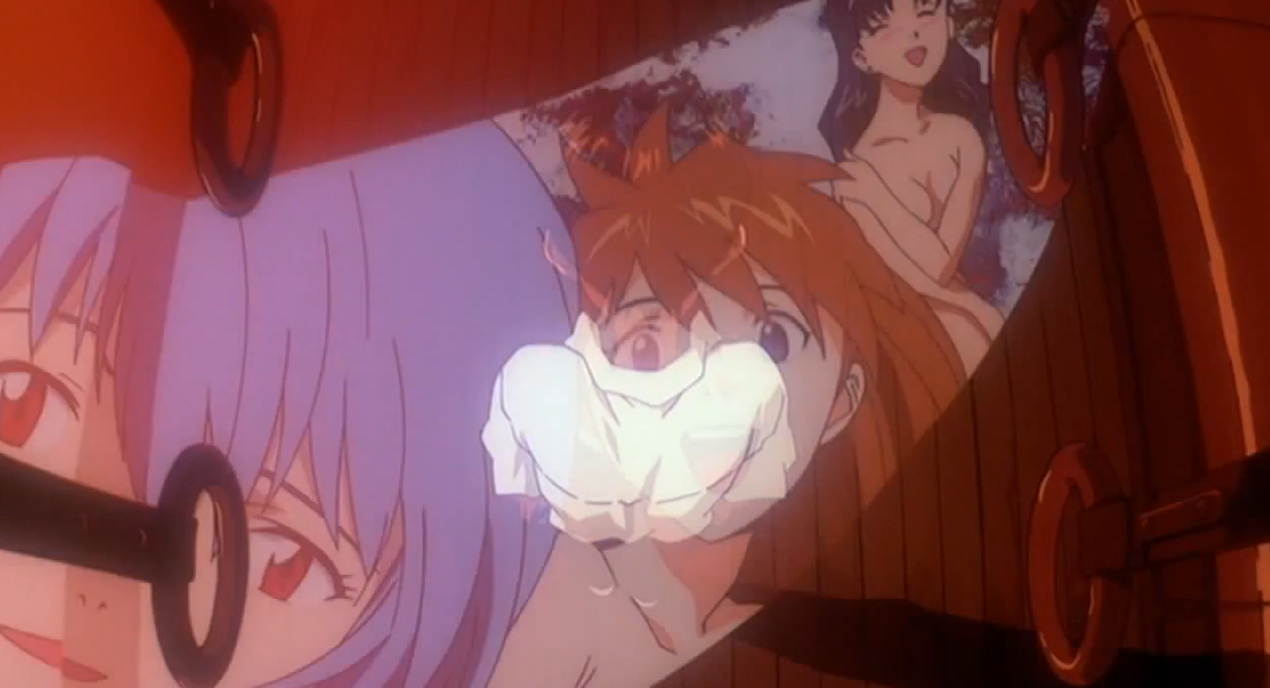 I am neither false nor fake. I am simply me. — Shinji Ikari, and the  mother, madonna, whore...