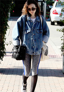 dailylilycollins:  Lily Collins   seen leaving a supermarket in West Hollywood on January 26th 2017