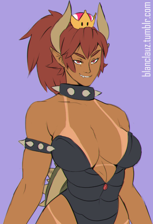 a quick bowsette fanartI don’t like her design after all, so I did some alterations just to fo