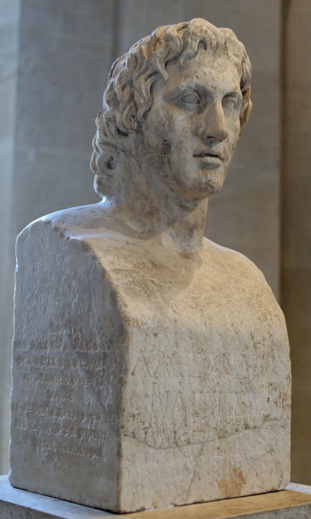 lionofchaeronea:The so-called “Azara herm”: Attic herm of the 1st or 2nd cent. CE, bearing a copy of