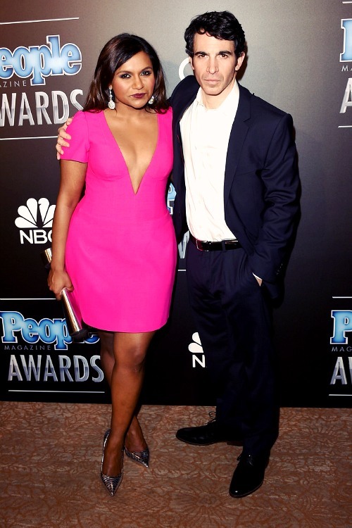amindyproject-blog:  Mindy Kaling and Chris Messina, winners of Onscreen TV Couple
