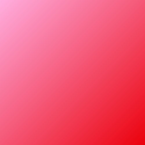 Cotton Candy Red (#feadde to #ea000b)