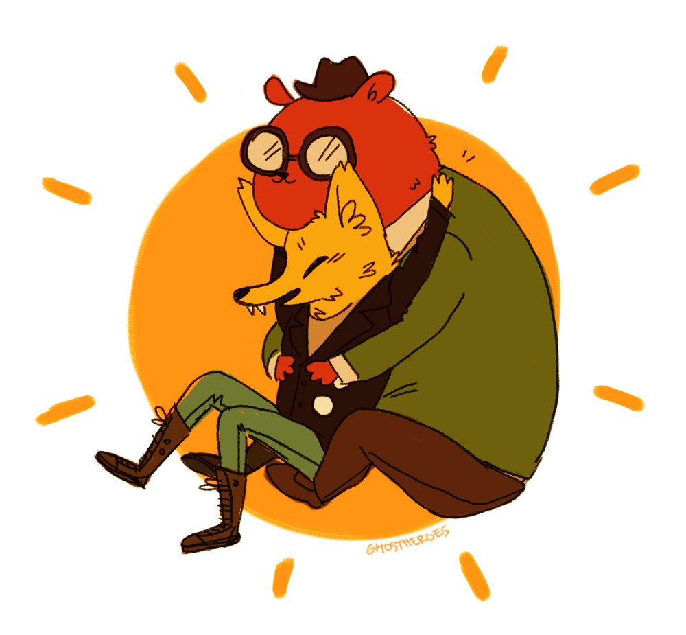 heroghosts:  ⛅ gregg and angus ☀️  