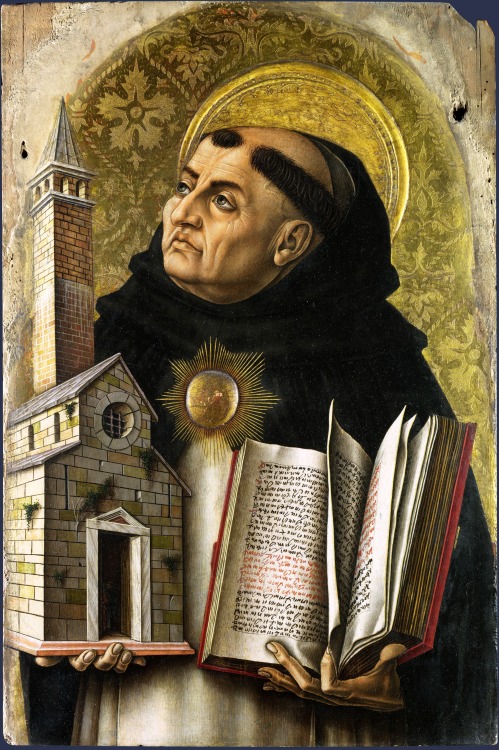 St. Thomas Aquinas, Carlo Crivelli (ca. 1435-1495)