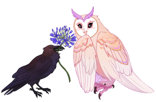 vairow: here are the commissions I did for @pamyuu of some of the animals in The Arcana! I really li