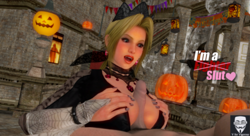 vforvigorous: Countess Ejacula will drink all your cum!!! *Evil laugh*  Happy halloween everyone!   