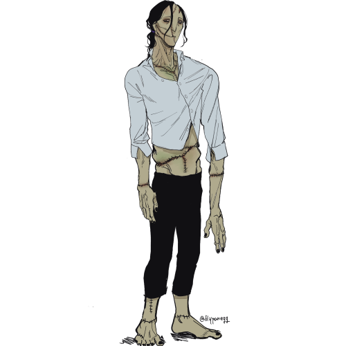 Victor Frankenstein &Adam(creature)