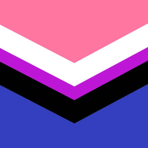 The first ten in a set of edits I’m super PROUD of! LGBTQ+ flags in the style of the queer chevron! 