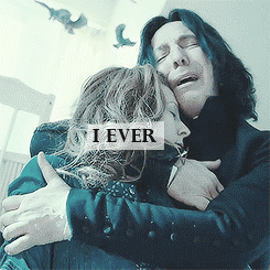 christiancbale:  THE MAGIC BEGINS: Favourite Character - Severus Snape. “‘Albus Severus’, Harry said quietly, so that nobody but Ginny could hear, and she was tactful enough to pretend to be waving to Rose, who was now on the train, ‘you were