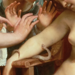 rubenista:  Detail from The Death of Cleopatra