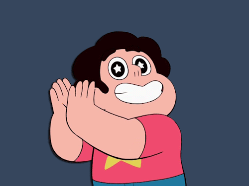 Porn photo hooray-anime:  Steven Universe is clapping