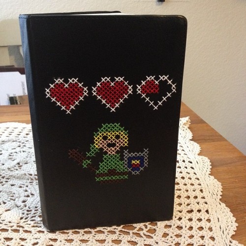 Original link pattern and stitching done by me. #link #zelda #crossstitch #xstitch #fanart @copewithit