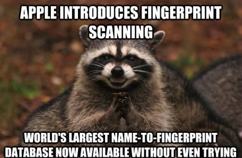 sirbromanguyboy:best-of-imgur:The NSA after watching Apple’s event today….“Actually the finger