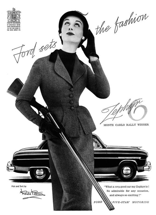 Ad for the 1953 Zephyr 6, manufactured by Ford in the UK.