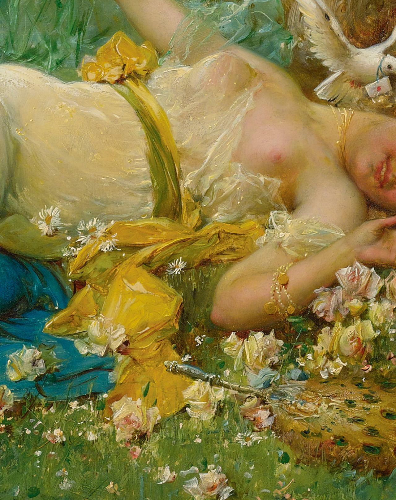 greuze:  Joseph Bernard, Venus and Cupid (Detail), 19th/20th Century