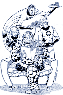 brianmichaelbendis:  Fantastic Four by George