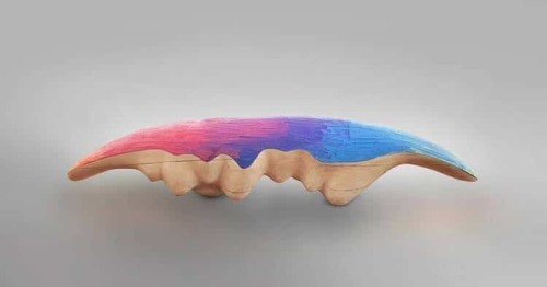 mymodernmet:New Stone and Acrylic Glass Furniture Brings the Beauty of Nature Indoors