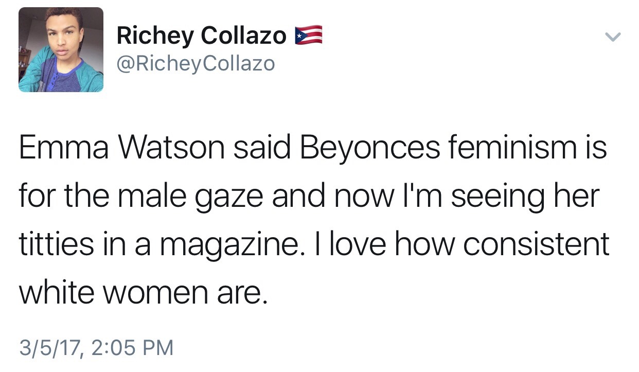 odinsblog:  “As I was watching [Beyoncé’s videos] I felt very conflicted, I