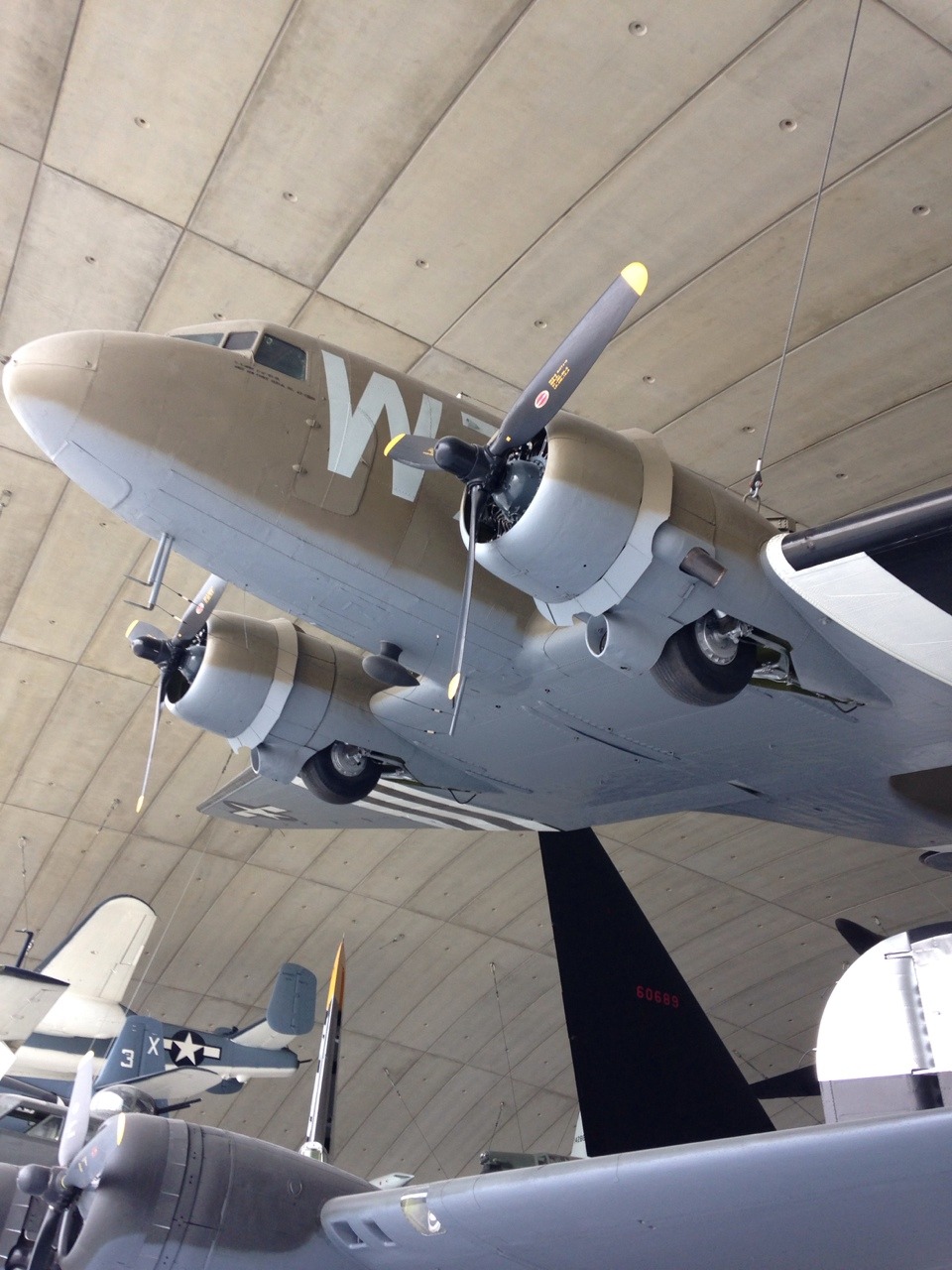 heavyranger:  Set 4 Duxford IWM (Imperial War Museum) The B52 was HUGE took up most
