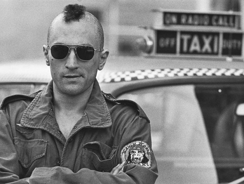 Robert De Niro in Taxi Driver directed by Martin Scorsese, 1976 