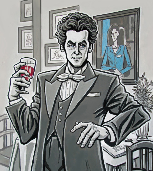 Artwork done for the charity zine Moon Man, which celebrated the career of Peter Capaldi. Top: 