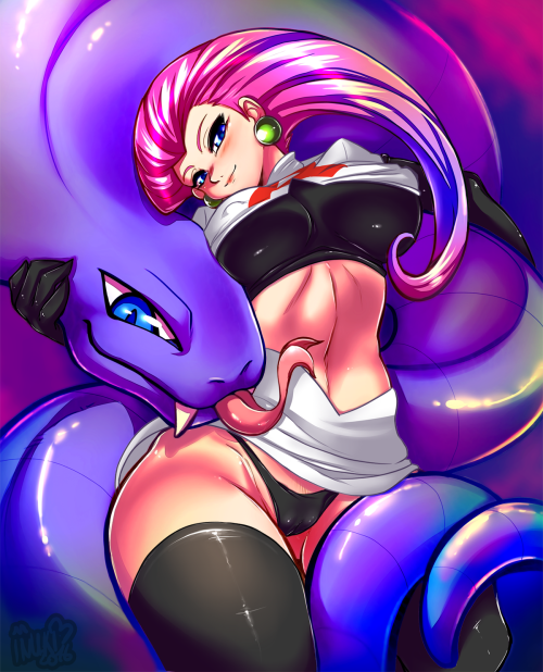 inuki-loves-steak:  sketched a while ago and finally could put colors on it last month :3 <3 I still love team rocket dearly x3~~  ~ Inukis Patreon  ~~  More Art  ~~   Furaffinity ~                    ~HentaiFoundry~~    ;9