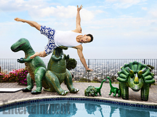 matt-daddaryo: Chris Pratt Makes a Splash: EW Summer Must List Photo PortraitsPhotos Credit: BEN WAT
