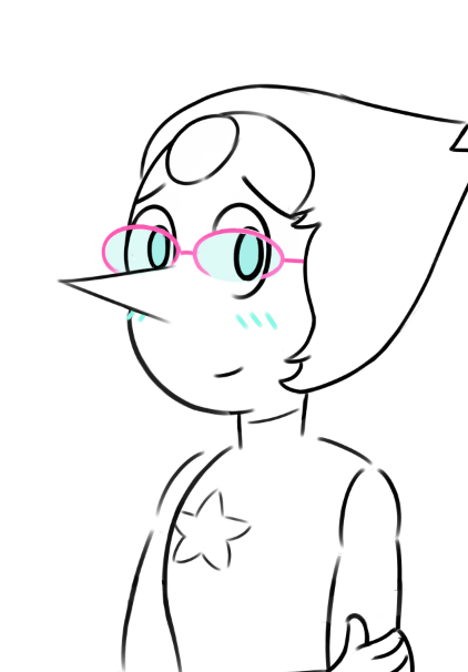 You mentioned Pearl with glasses and I thought it’d be fun to draw!!!! ohh my gosh