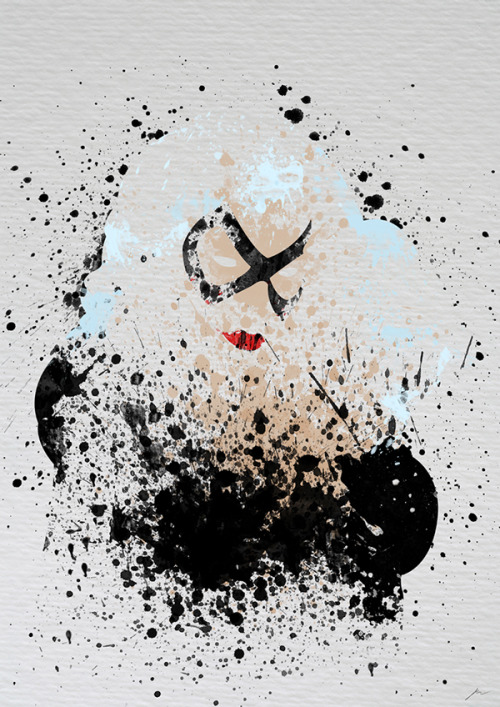 herochan:  Paint Splatter VillainsCreated by Arian Noveir  