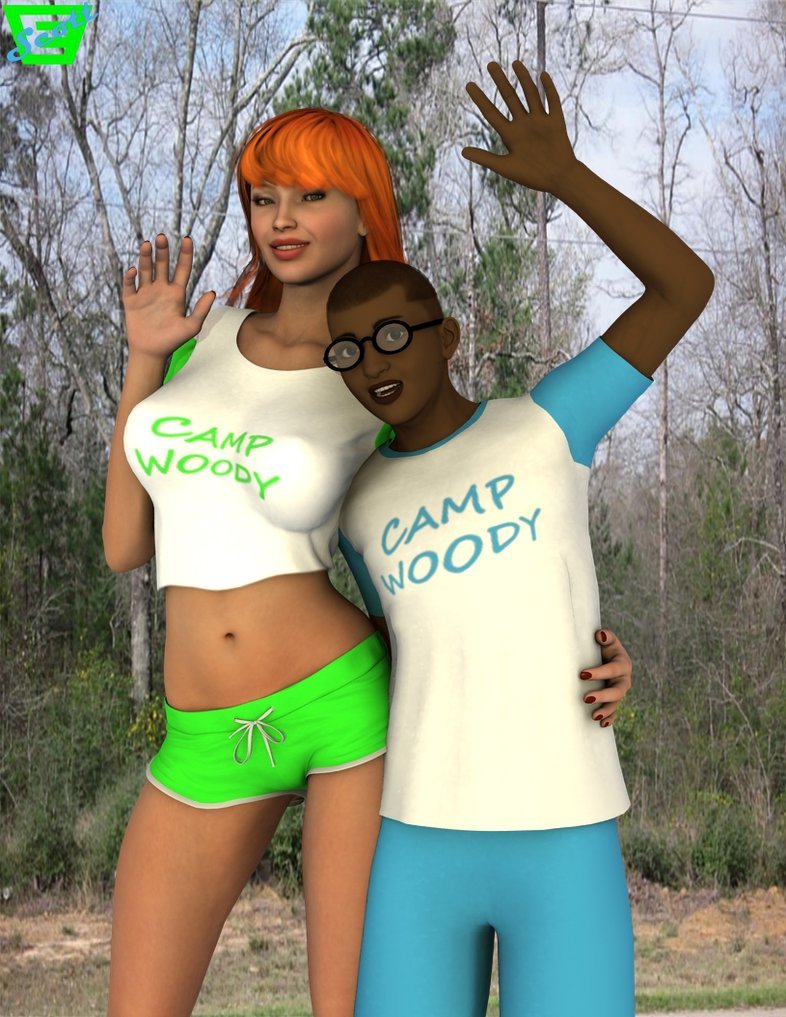 cdb2k3:  Camp W.O.O.D.Y. Caitlin And Cameron by CDB2 ——————————