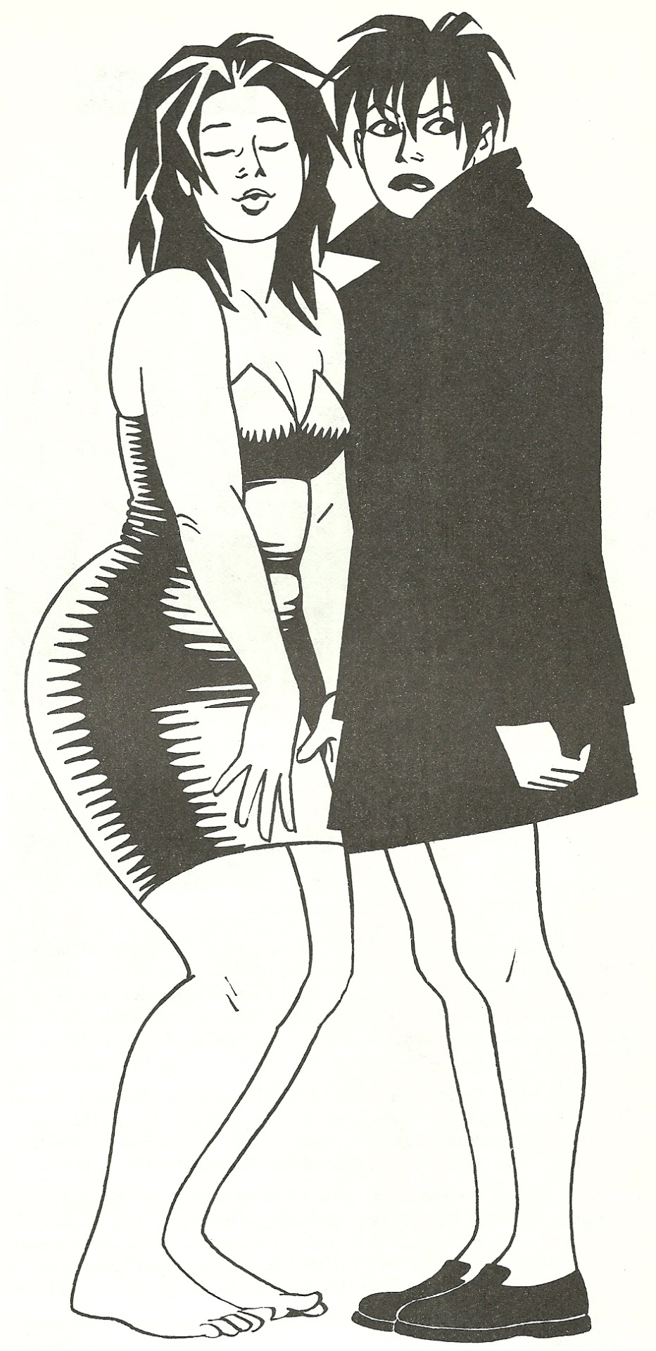 colsmi:
“ Jaime Hernandez’s Maggie & Hopey, as printed in 1989’s Ark #29.
”