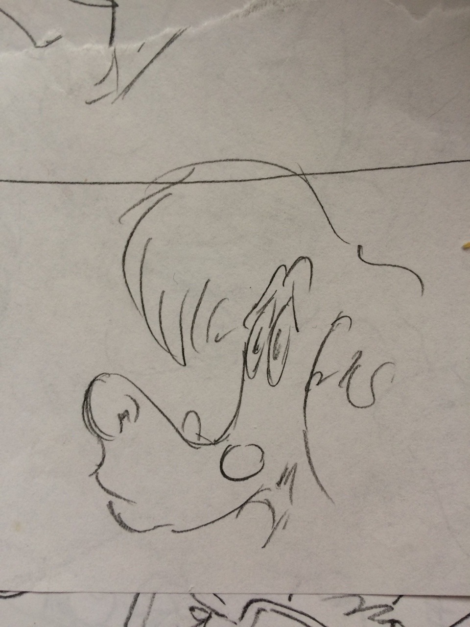 Some very VERY old sketches I found while clearing out old sketchbooks part 1