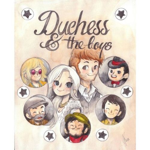 ON SALE / A LA VENTA &ldquo;Duchess &amp; The Boys&rdquo; #TheAristocats by @milkypiou for the SING 
